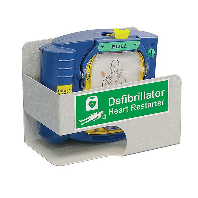 Kaltgewalzte Stahl-AED-Wand-Klammer, AED-Defibrillator-Wand-Klammer der Sicherheits-ersten Hilfe