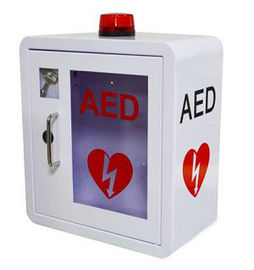 Gebogene Eck-AED-Defibrillator-an der Wand befestigter Kasten-hohe Sicherheit für Innen